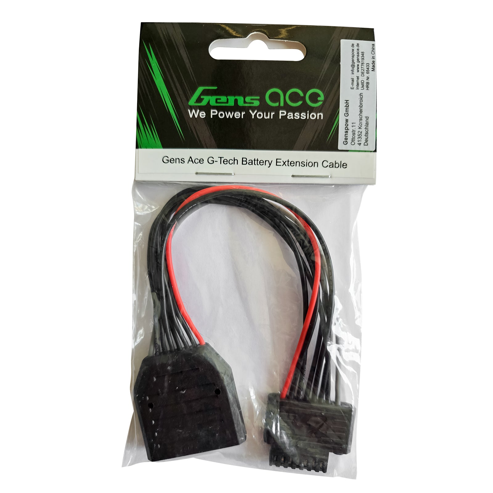 Gens Ace G-Tech rallonge batterie 15 cm