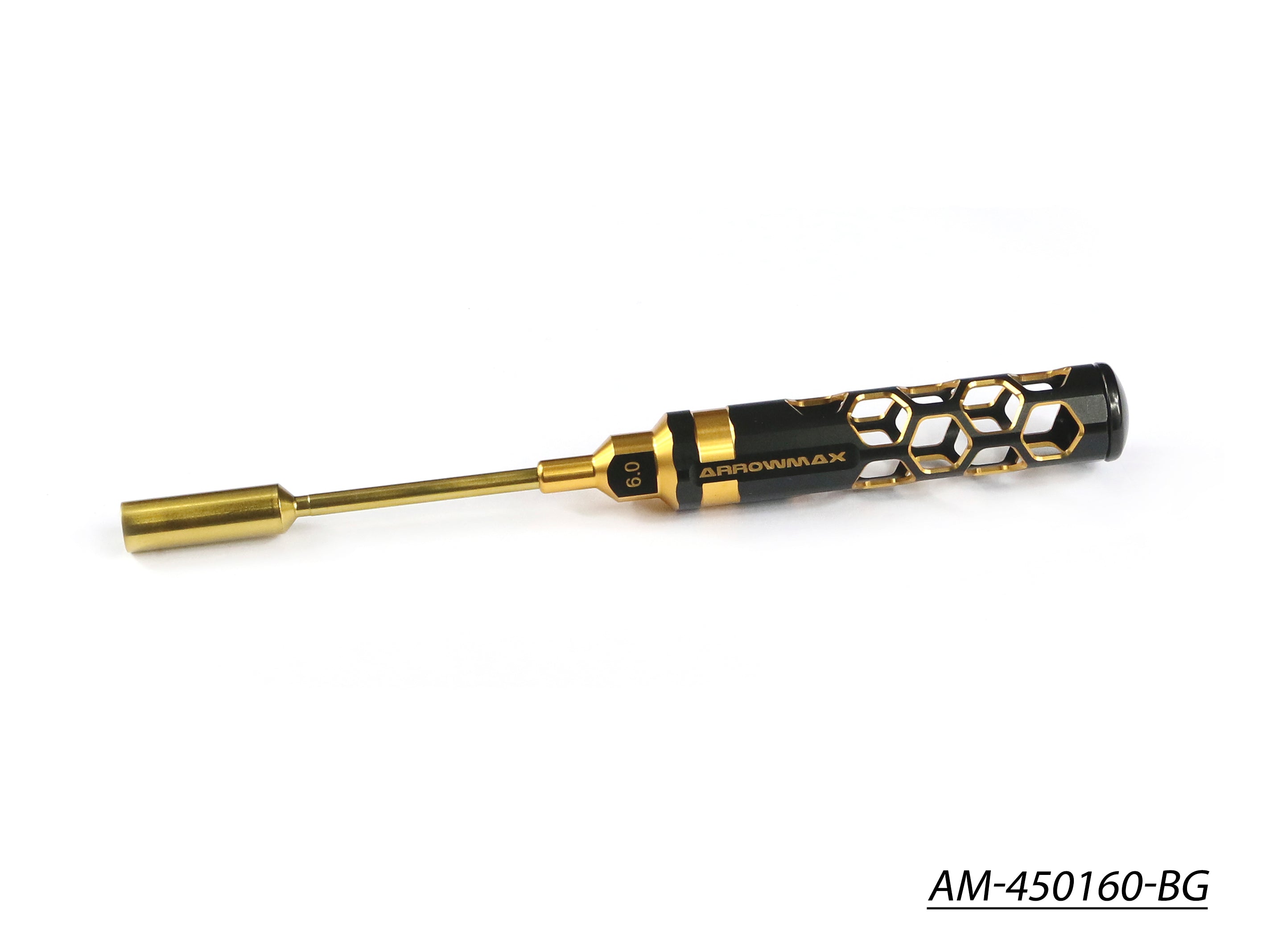 Arrowmax Black Golden Tournevis écrou 5.5x100mm AM-450155-BG