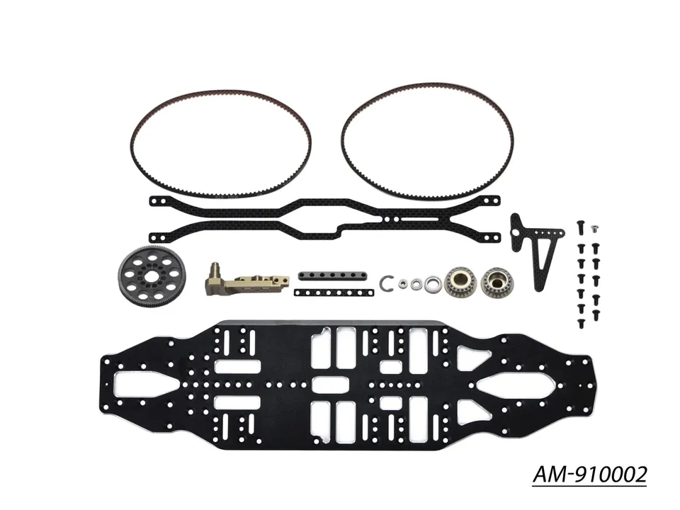 Arrowmax Medius Kit Conversion Xray T4 MID Châssis 7075