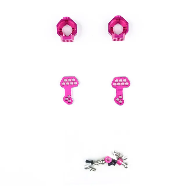 3Racing Sakura fusée alu D4 rose / noir drift