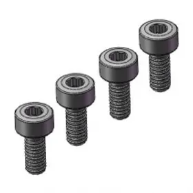 3Racing Parts TS-HLH2506 vis titane M2.5x6 tête cylindrique