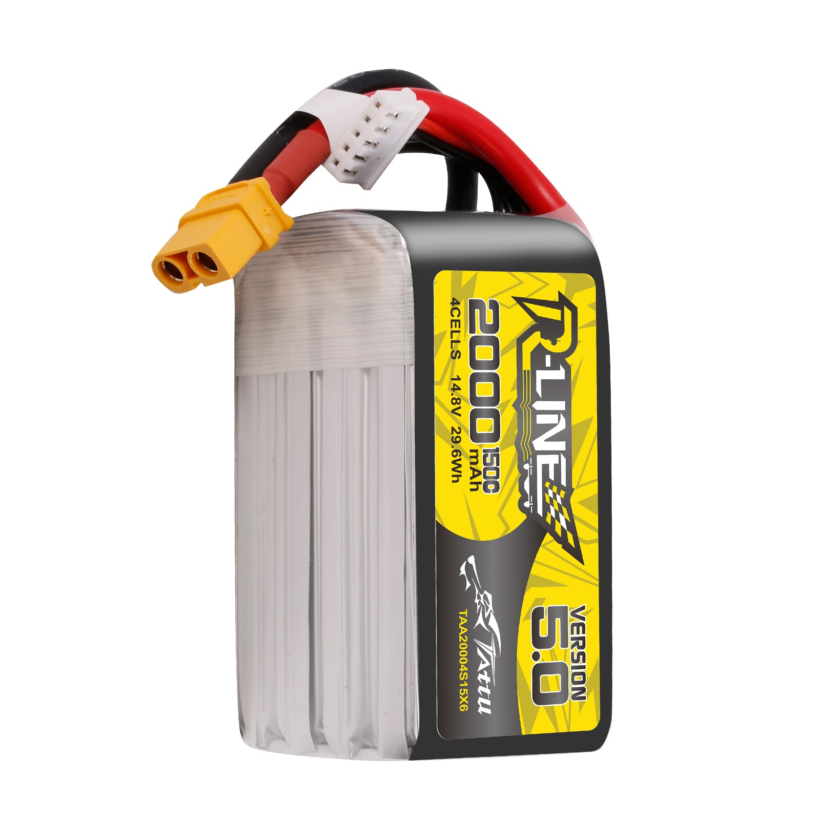 Tattu R-Line Batterie LiPo 2000mAh 4S 150C XT60 V5.0
