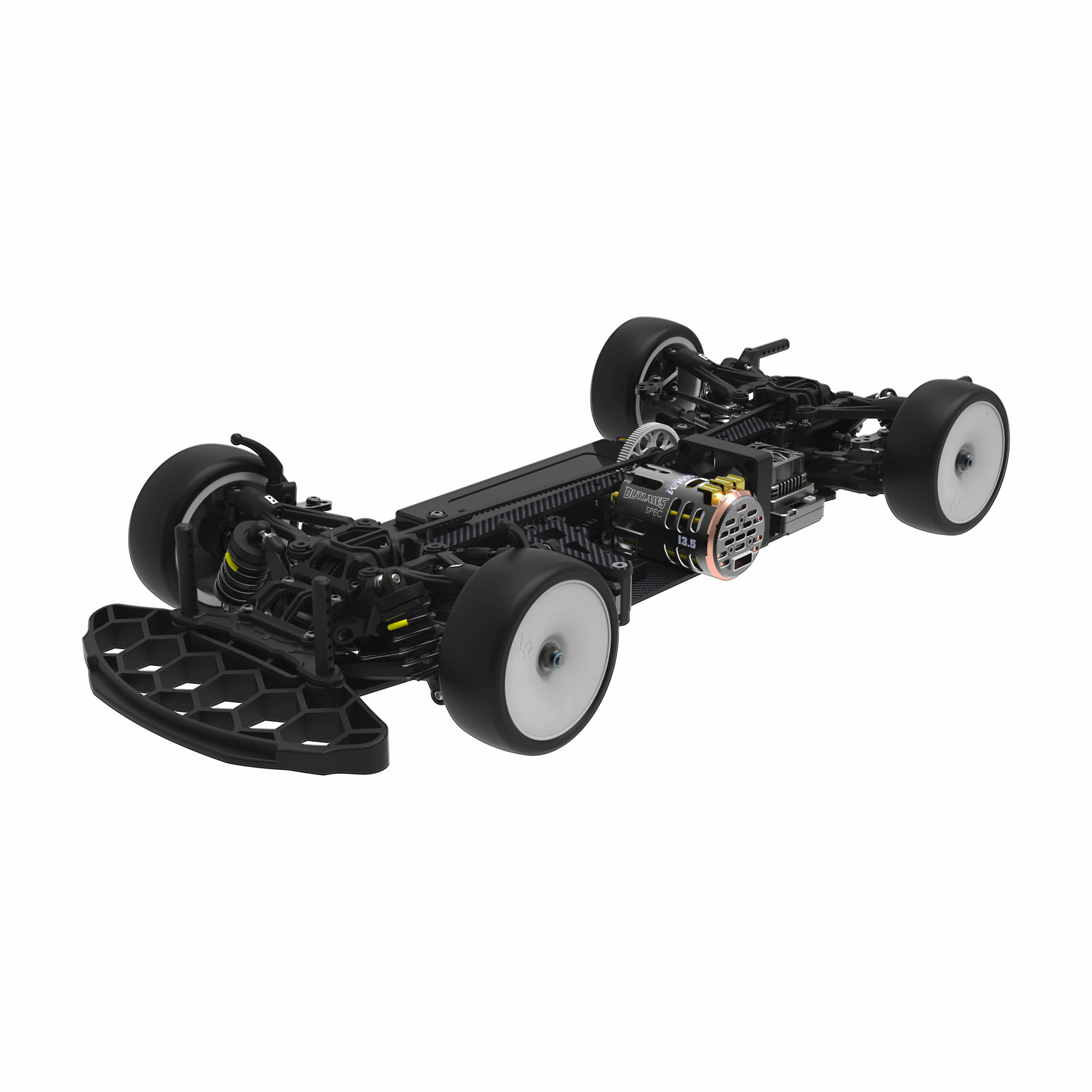 3Racing Cero Sport 64 Châssis Touring 1/10 Graphite Mat