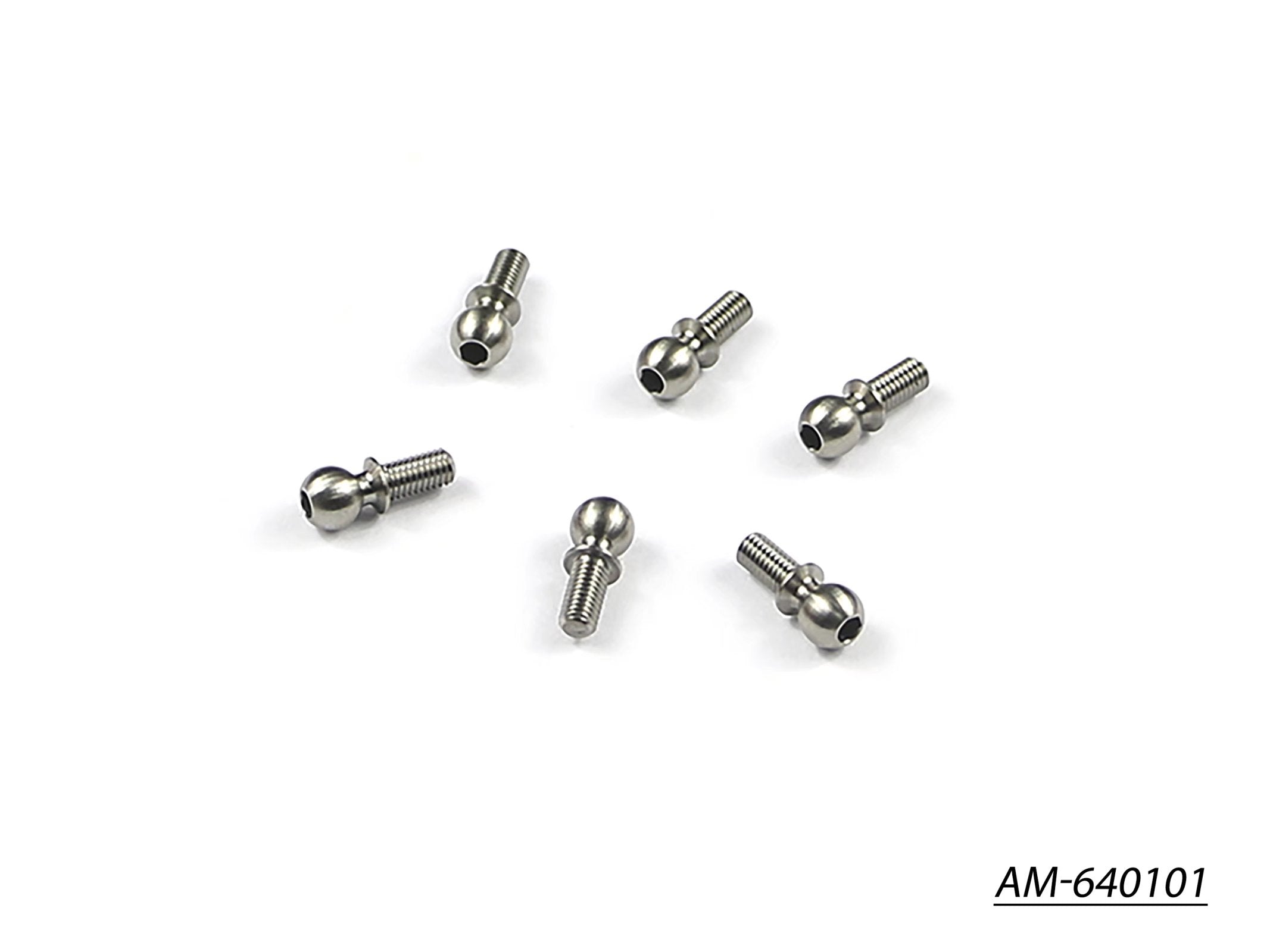 Arrowmax Screws Rotule Titane M3x6 AM-640101 x6