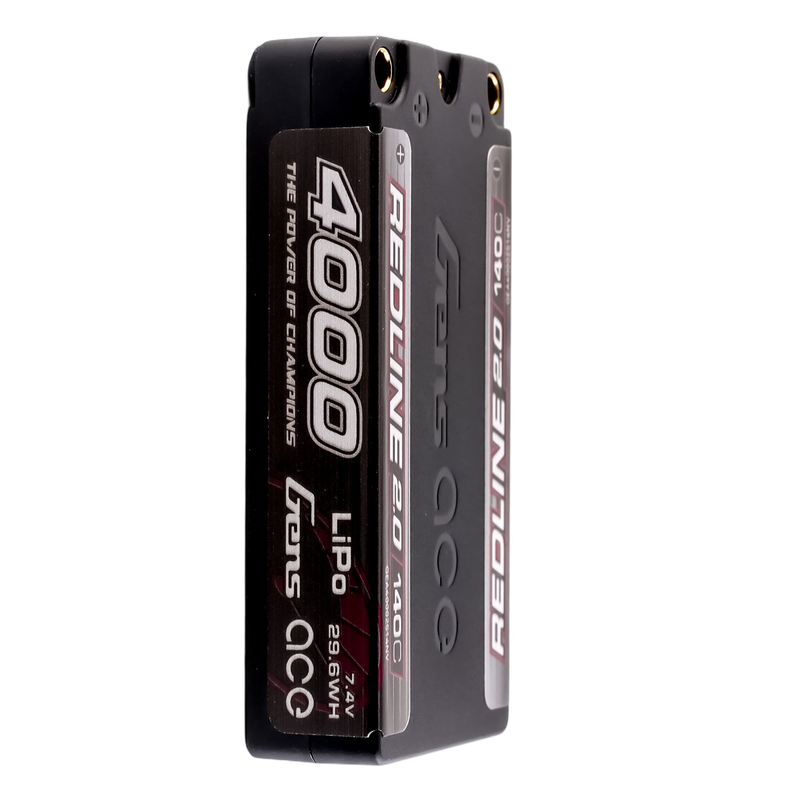Gens Ace Redline 2.0 4000mAh 2S batterie RC shorty 140C