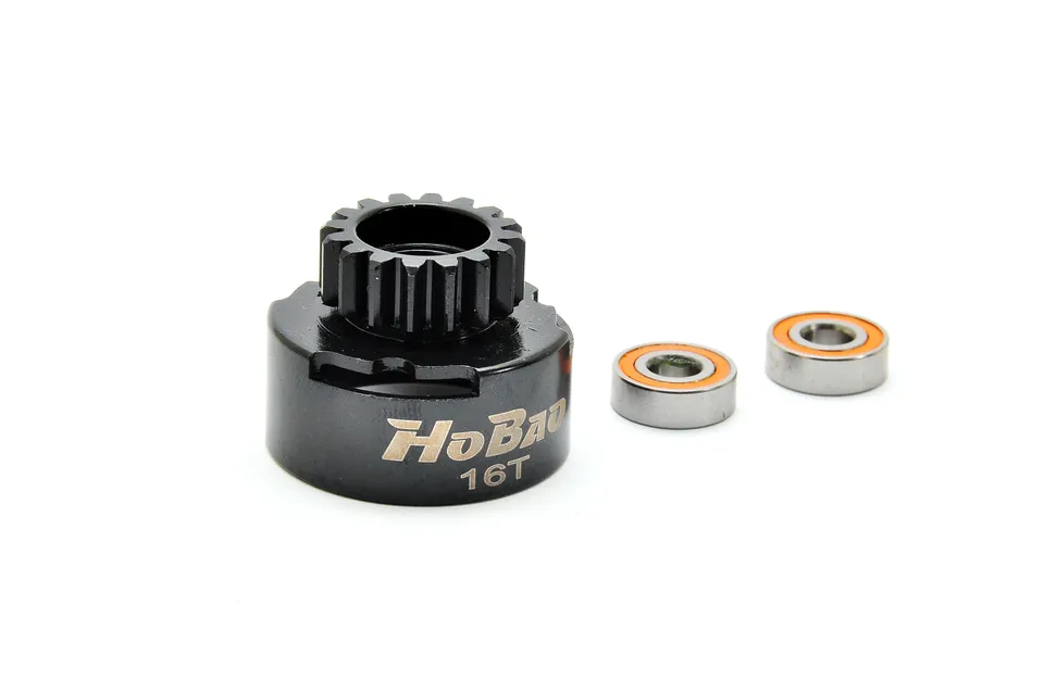Hobao OP-0015 cloche embrayage CNC 16T roulements 5x12