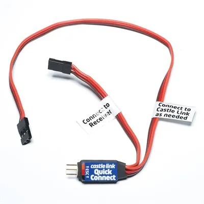 Castle Castle Link Quick Connect câble programmation ESC