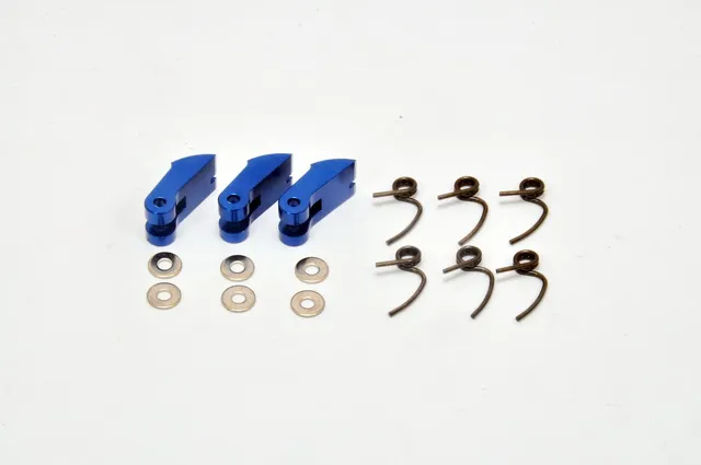 Hobao OP-0137 masselottes embrayage alu bleues