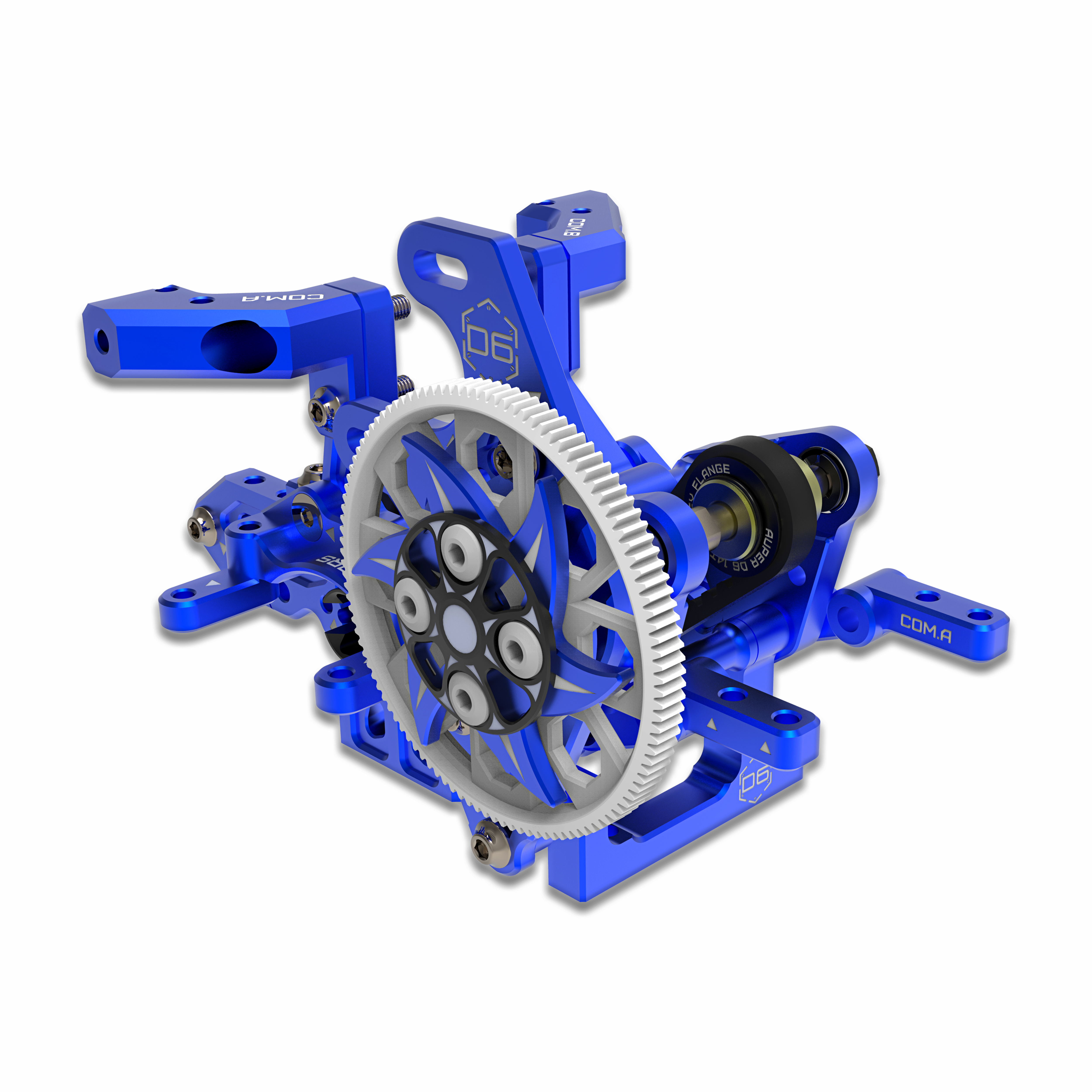 3Racing Auper SAK-D6808 cellule courroie D6 bleu