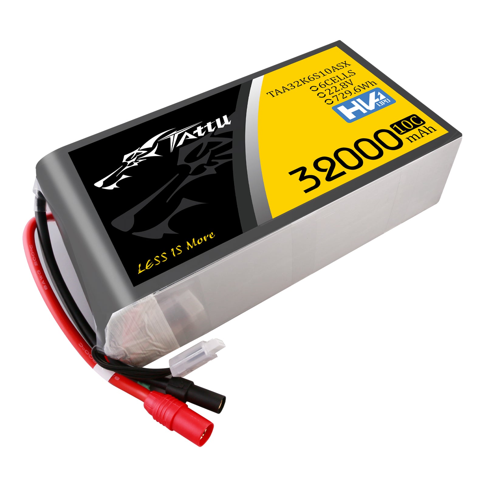 Tattu 32000mAh 6S batterie LiPo HV 10C AS150
