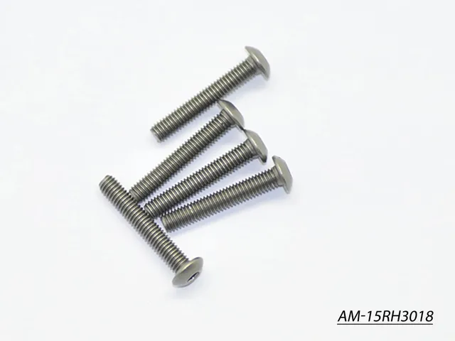 Arrowmax vis titane tête ronde M3x18 lot de 5
