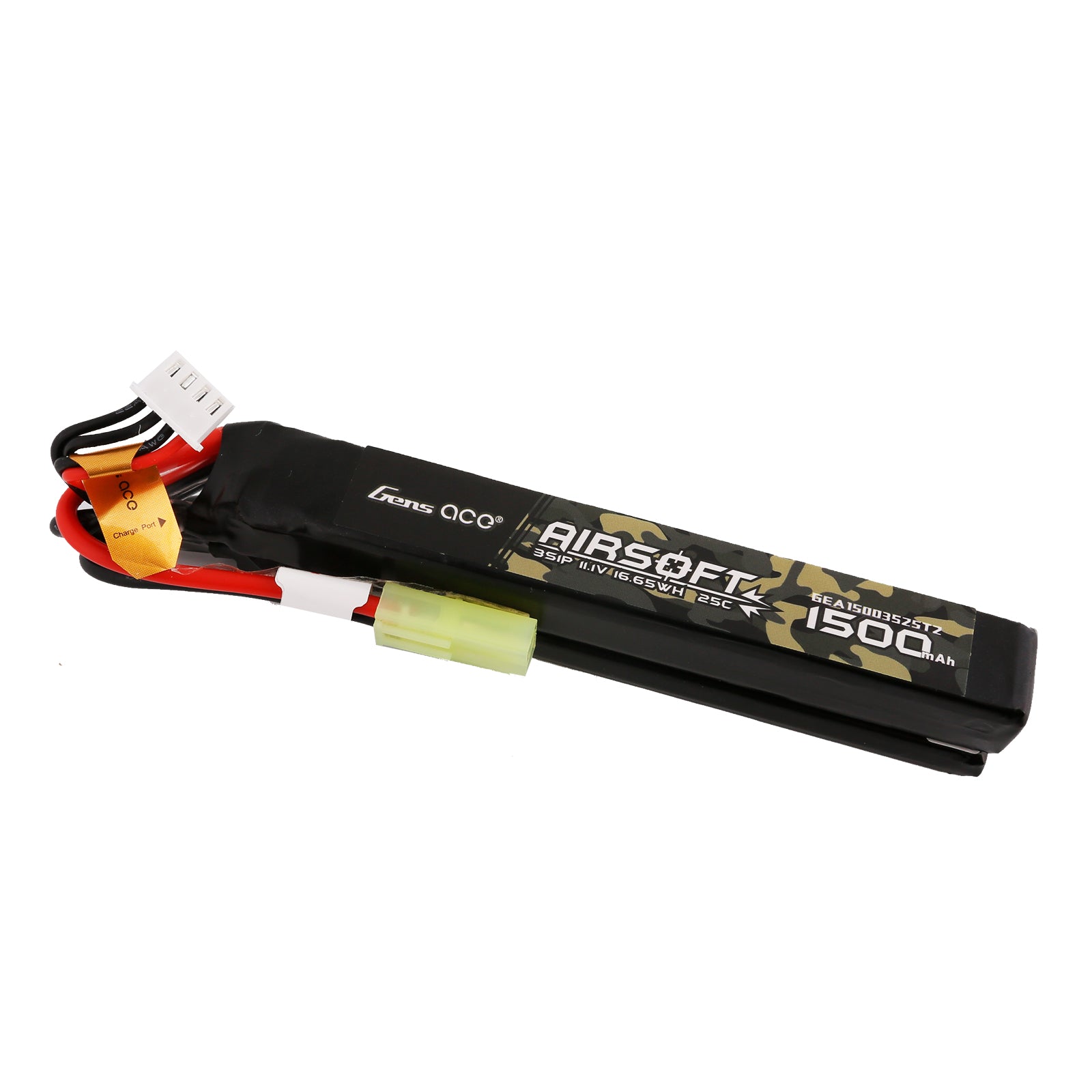 Gens ace Airsoft 1500mAh 3S batterie lipo Nunchuck Tamiya