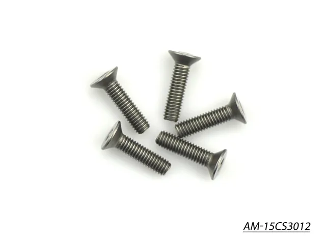 Arrowmax AM-15CS3012 vis titane M3x12 fraisées x5