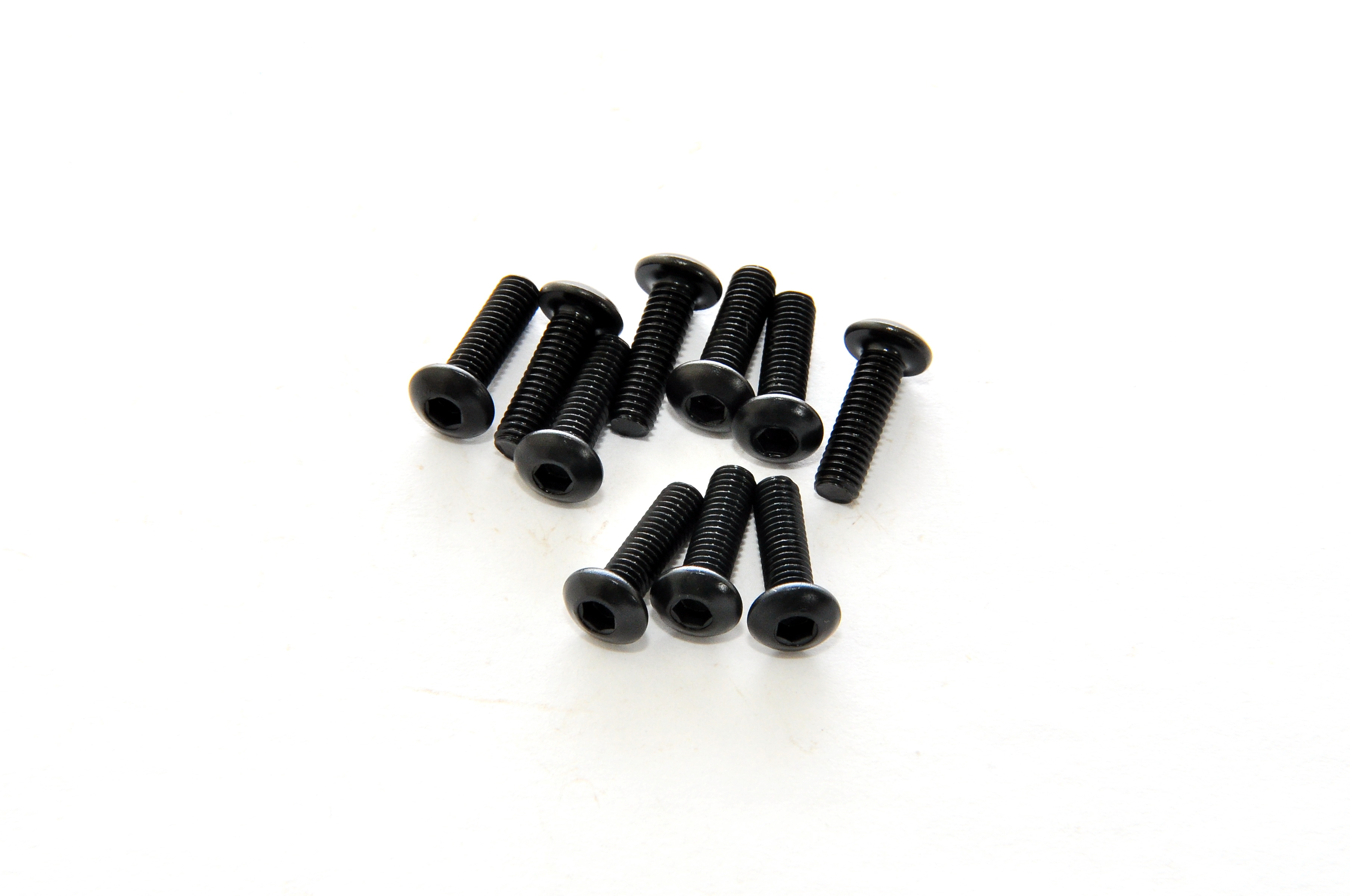 Hobao 33310 Vis Tête Bombée M3x10mm Lot de 10