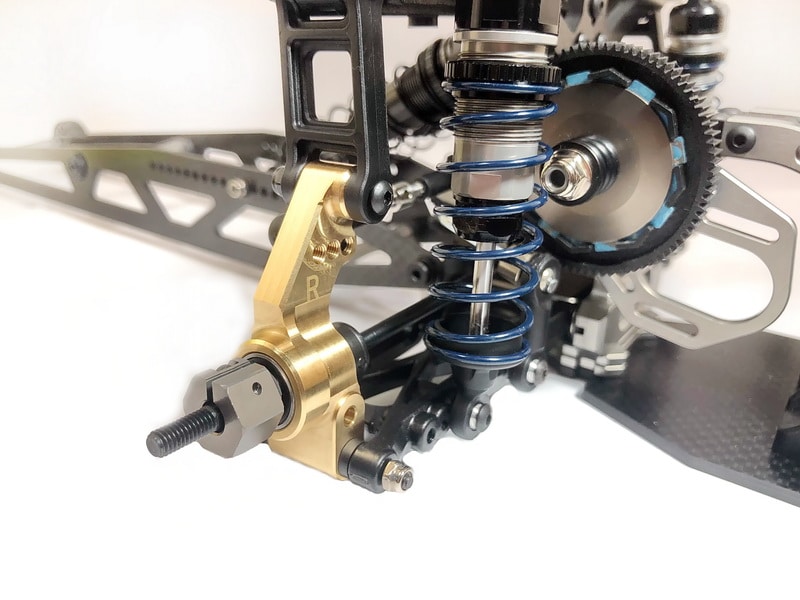 Hobao OP1-0063 moyeu arrière laiton 40g