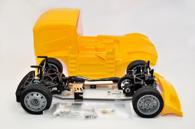 Hobao Hyper EPX HB-GPX4E-Y truck RC 1/10 ARR jaune