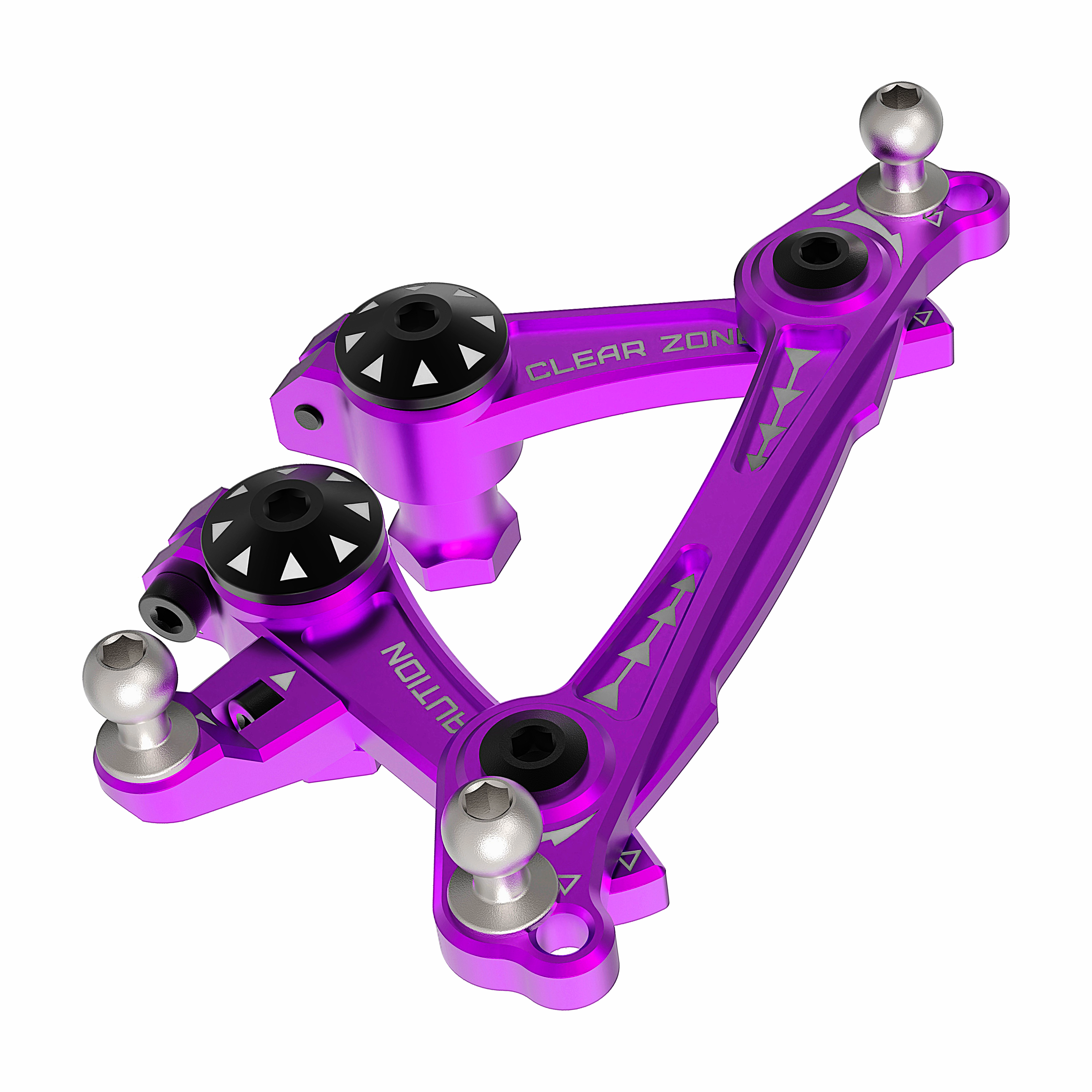 3Racing Auper D6 SAK-D6805 rack direction alu bleu