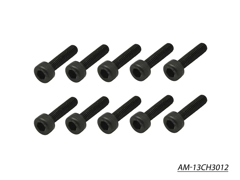Arrowmax Screws AM-13CH3012 vis cylindrique M3x12 lot 10