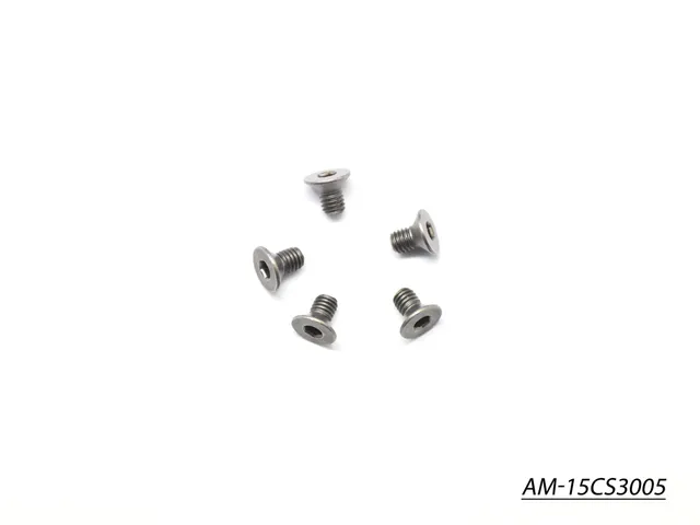 Arrowmax Screws AM-15CS3005 vis titane fraisée M3x5 x5