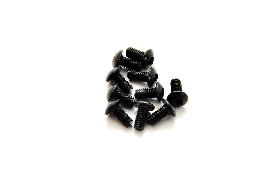 Hobao 33306 vis M3x6mm tête ronde lot de 10