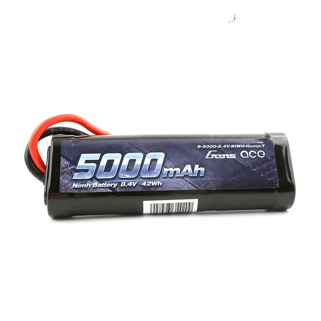 Gens Ace 5000mAh 8.4V batterie NiMH hump Deans