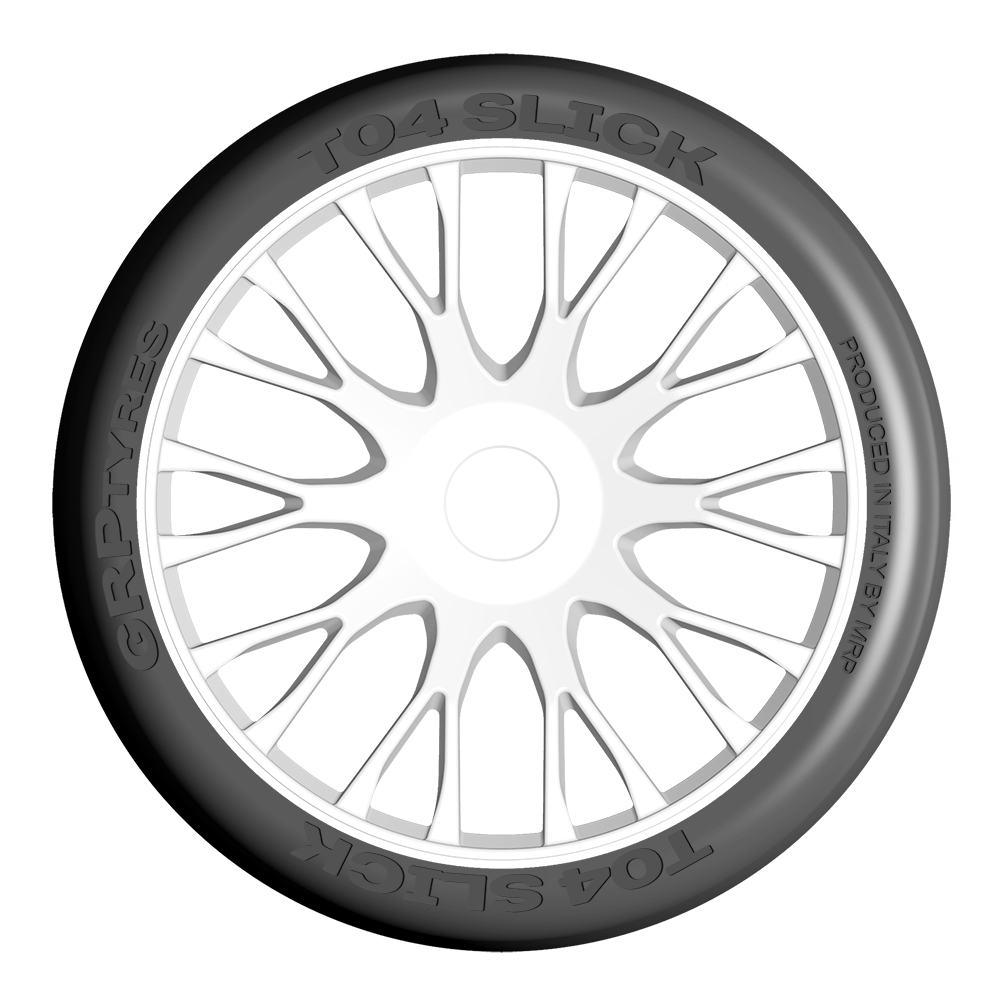 GRP 1:8 GT GTH04-XB2 pneu slick XB2 20 rayons