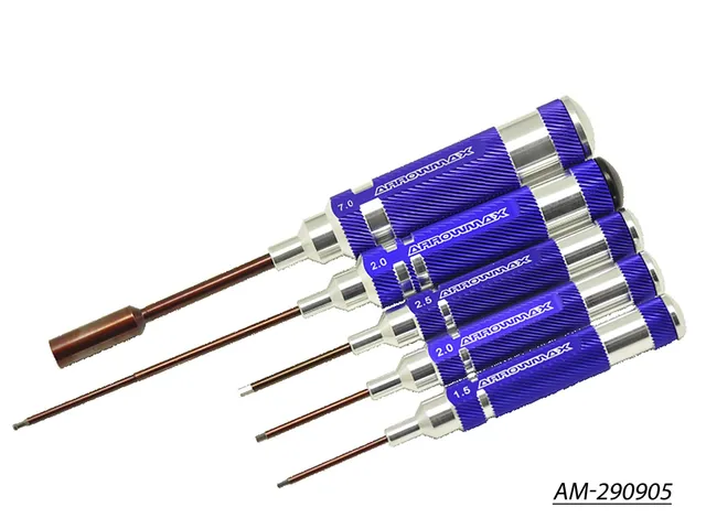 Arrowmax Tools Set pack EP Racer 5 pièces AM-290905