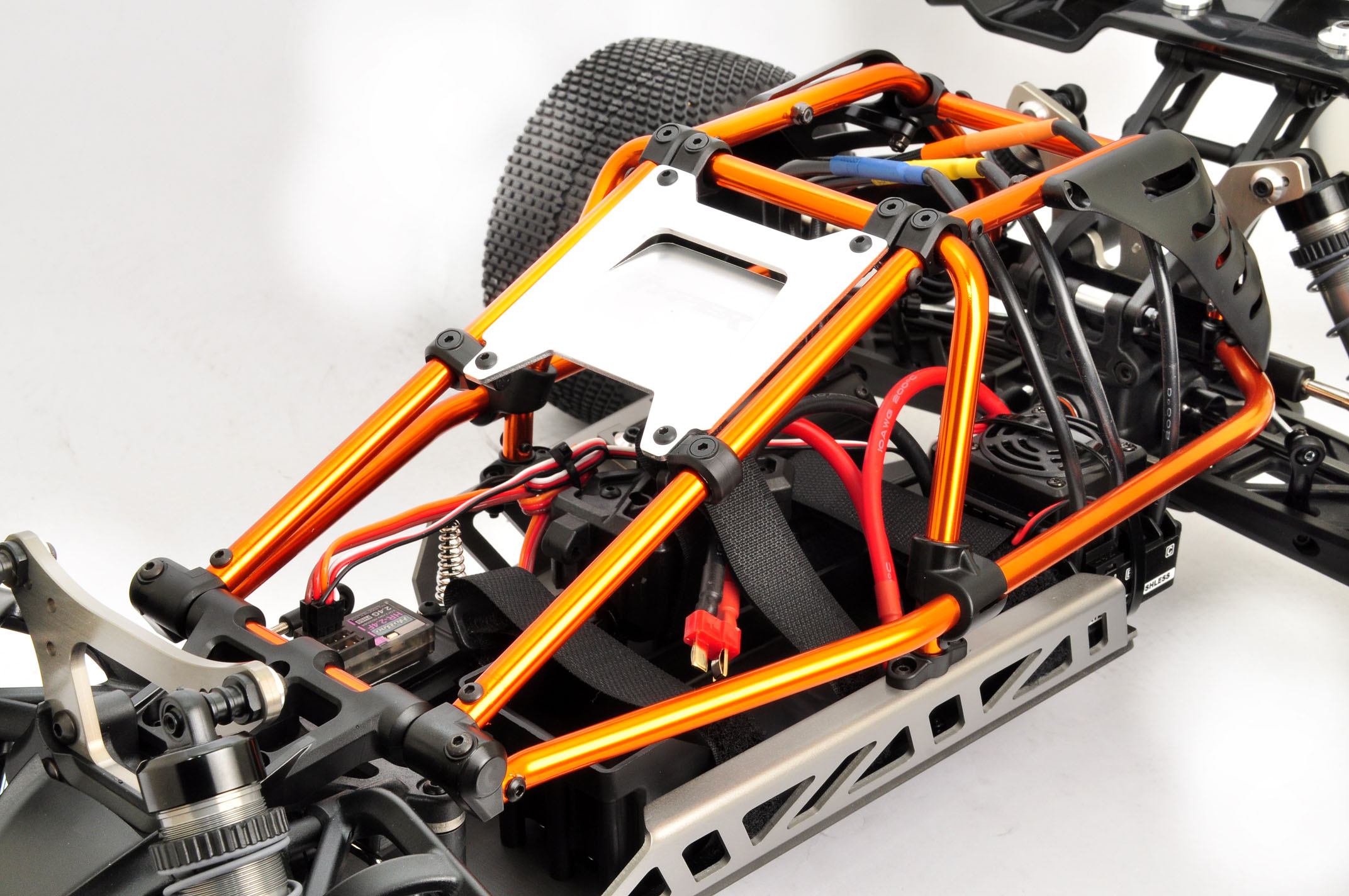 Hobao Hyper Cage HB-CTE-RG truggy électrique 1/8 roller orange