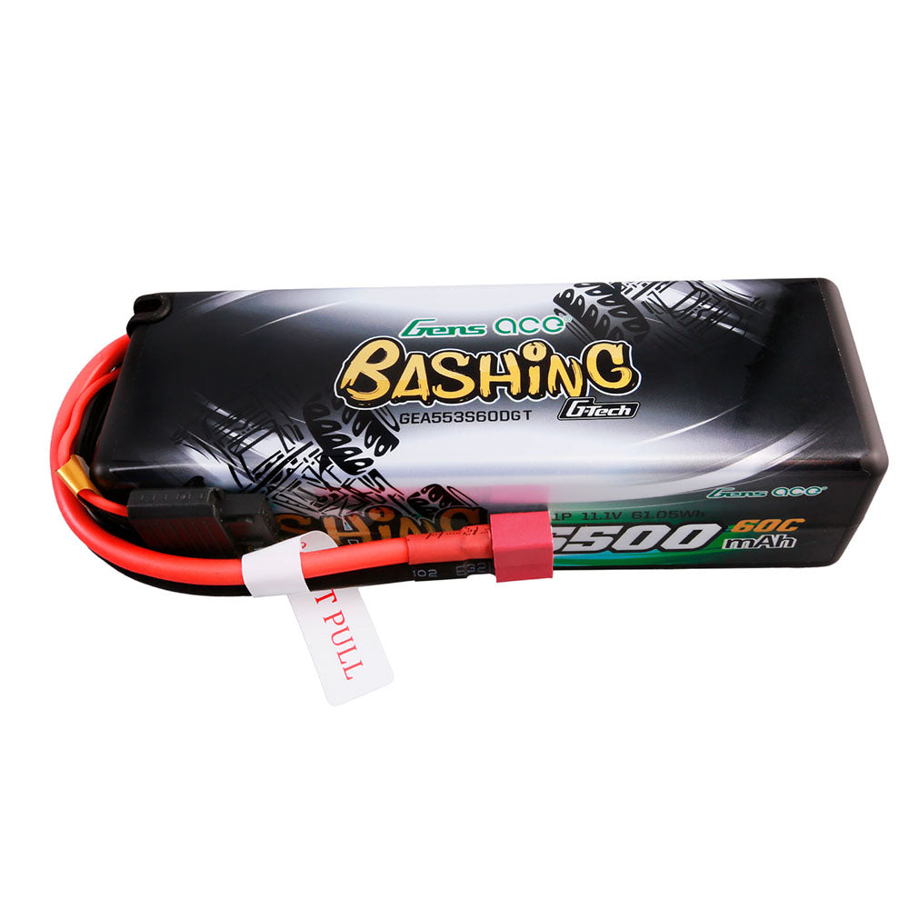 Gens Ace Bashing batterie LiPo 3S 5500mAh Deans hardcase