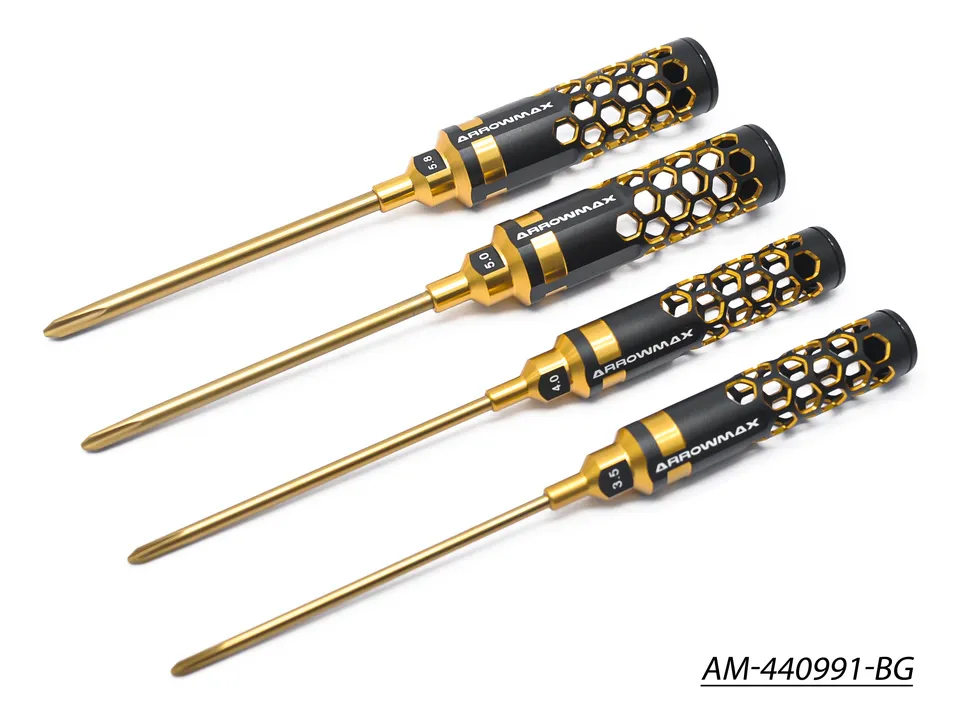 Arrowmax AM-440991-BG tournevis Phillips 3.5-5.8x120 4pcs