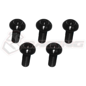 3Racing Parts TS-BSM308AL vis M3x8 alu noir x5