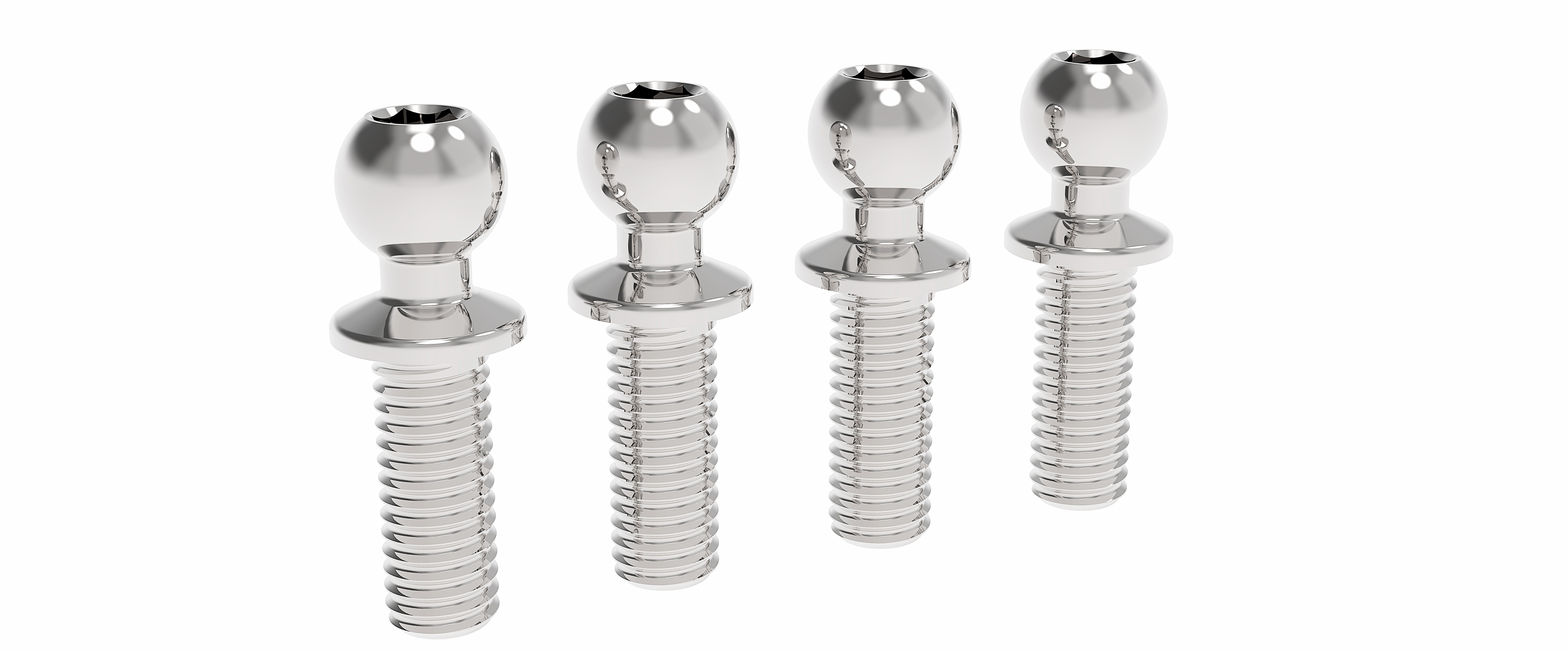 3Racing Parts 3RAC-BS434080 rotule 4,3 L8 EX-Real