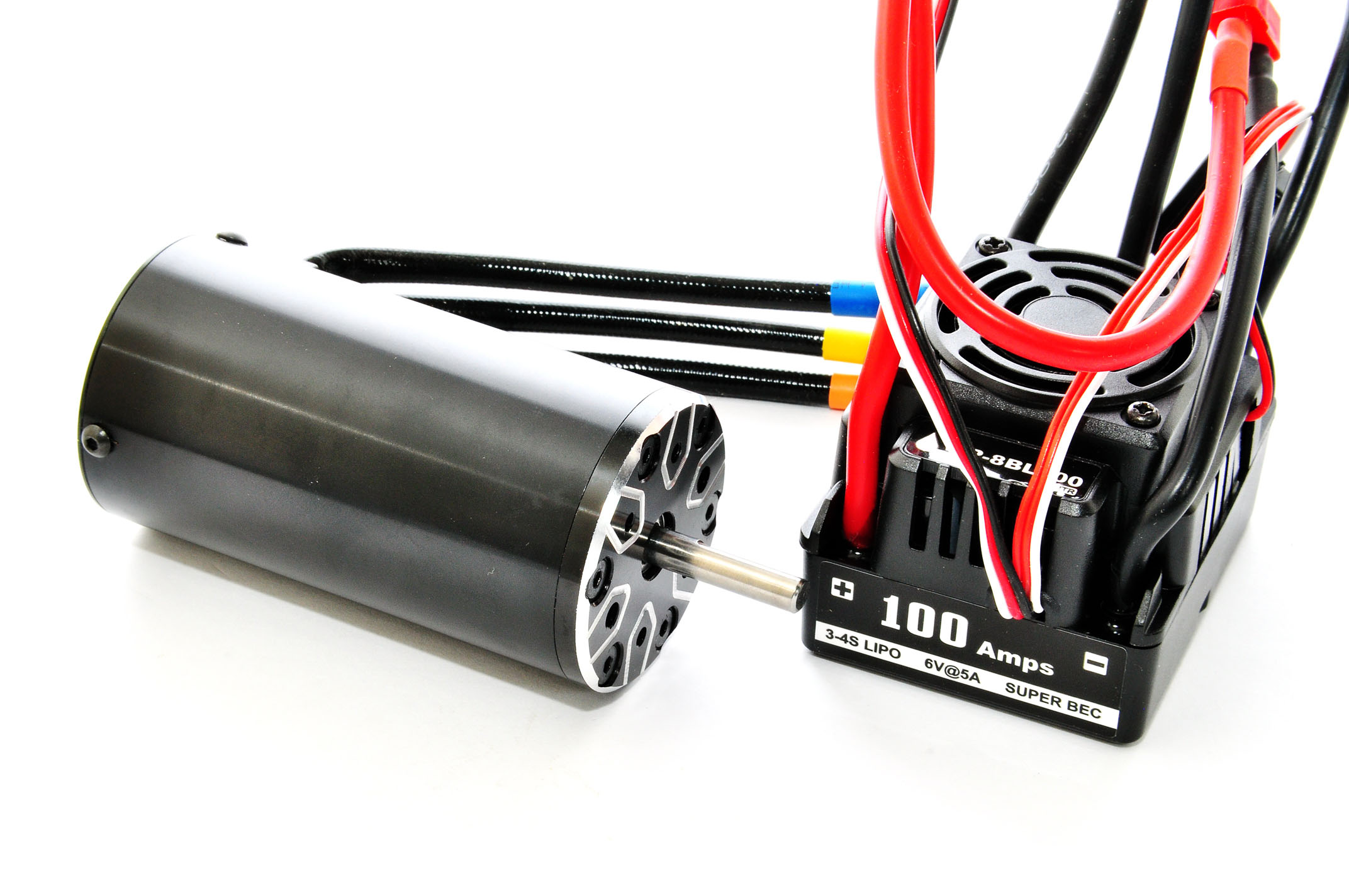Hobao 89340WP Combo Brushless 1/8 100A + Moteur 2000KV Étanche