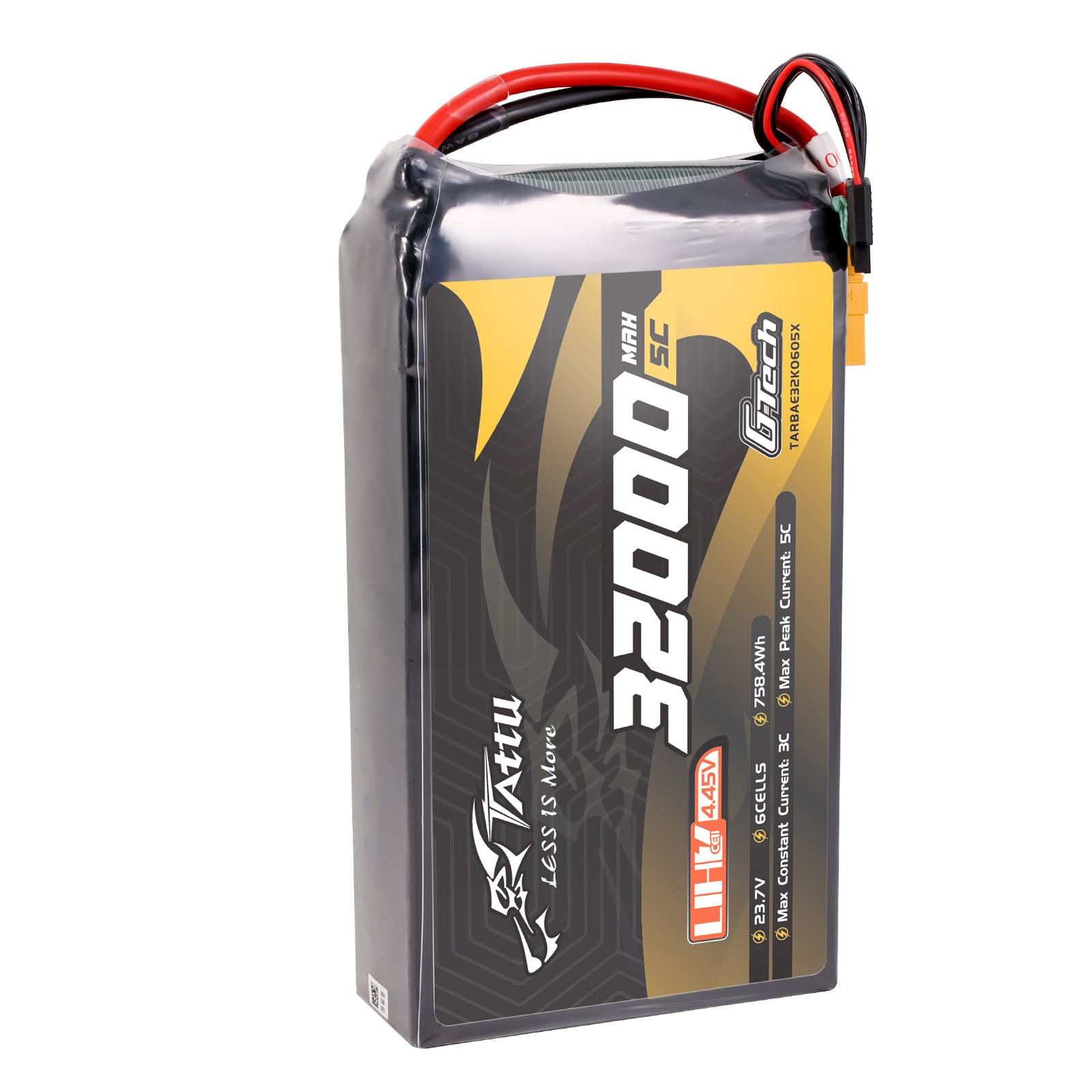 Tattu 32000mAh 6S 23.7V batterie LiPo HV G-Tech XT90S