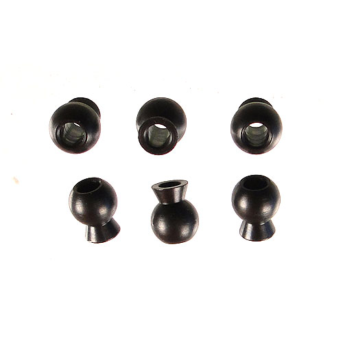 Hobao 30003 rotules à flasque 6.8mm 6pcs