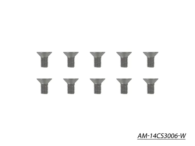 Arrowmax Screws AM-14CS3006-W vis fraisée M3x6 tungstène 10