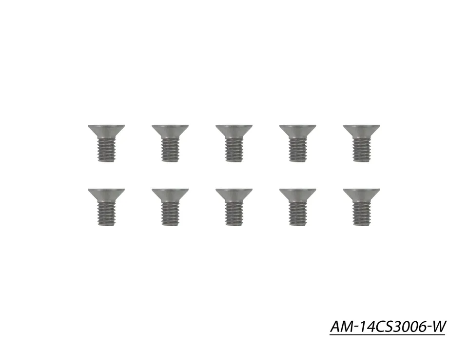 Arrowmax Screws AM-14CS3006-W vis fraisée M3x6 tungstène 10
