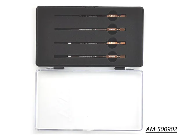 Arrowmax Tools Set AM-500902 coffret embouts 4 pièces boîtier