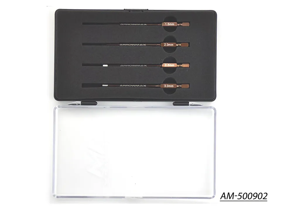 Arrowmax Tools Set AM-500902 coffret embouts 4 pièces boîtier