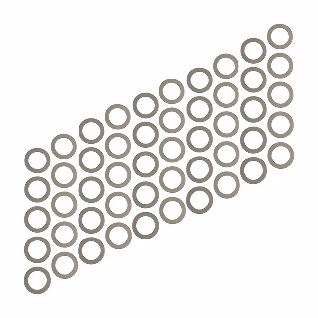 3Racing Parts cales inox 3 mm 0.1-0.3 mm 50 pcs