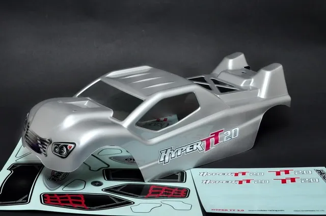 Hobao 11385SV carrosserie TT 2.0 argent body RC