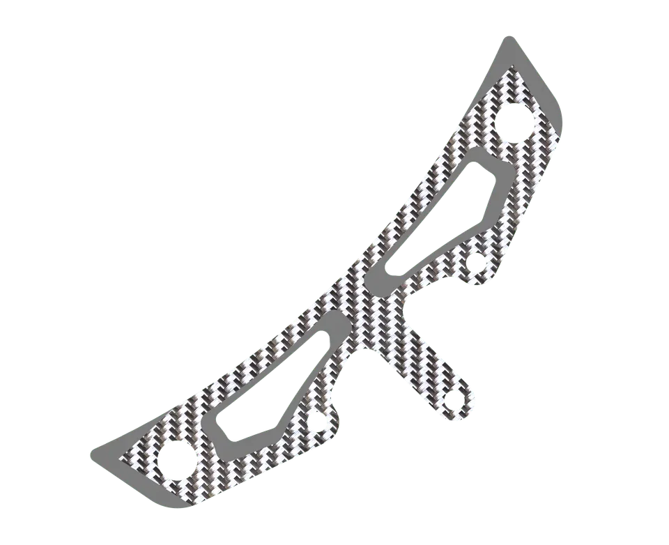 3Racing Cero SAK-Z142 pare-choc supérieur C-FRP