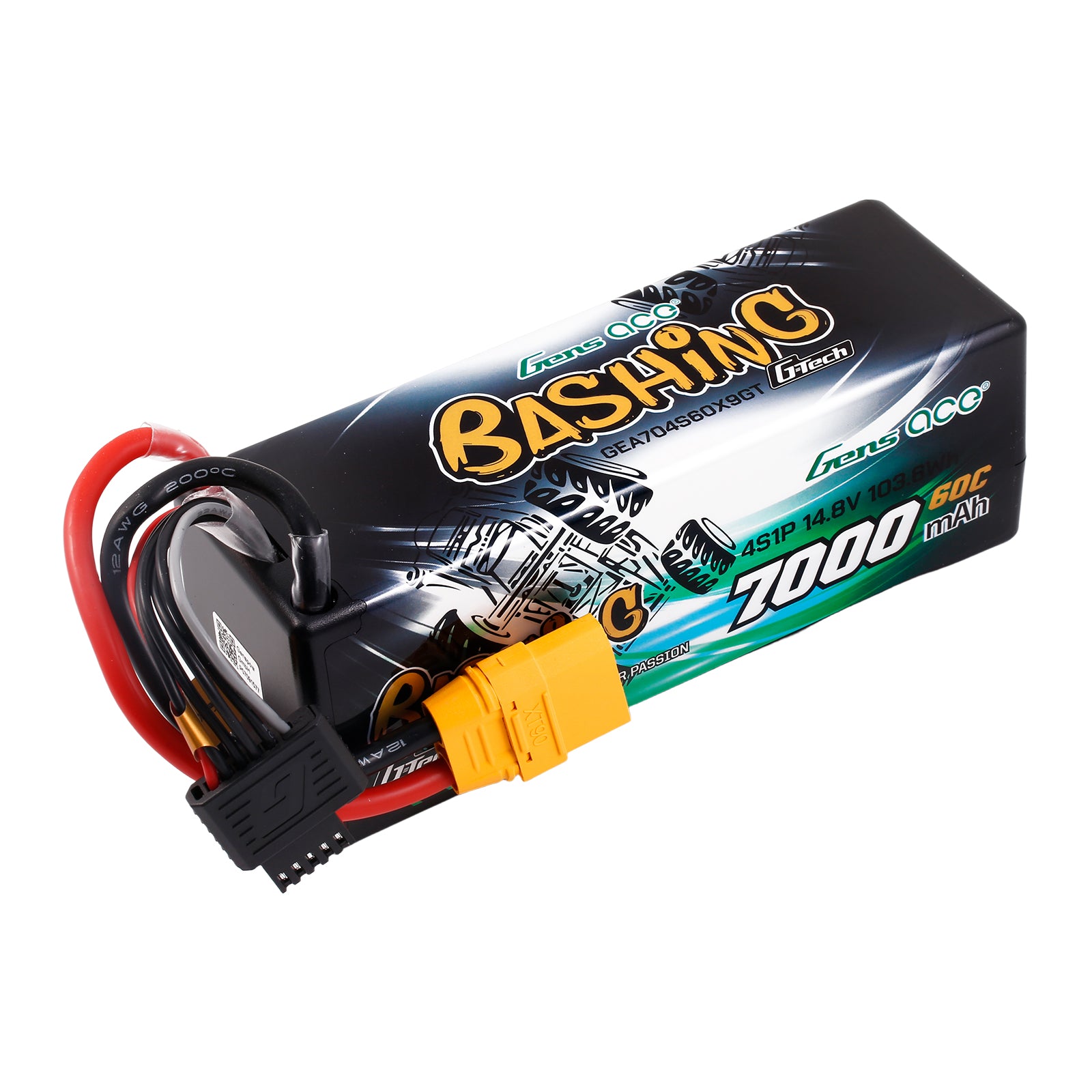 Gens Ace Bashing 7000mAh 4S Batterie LiPo 14,8V XT90