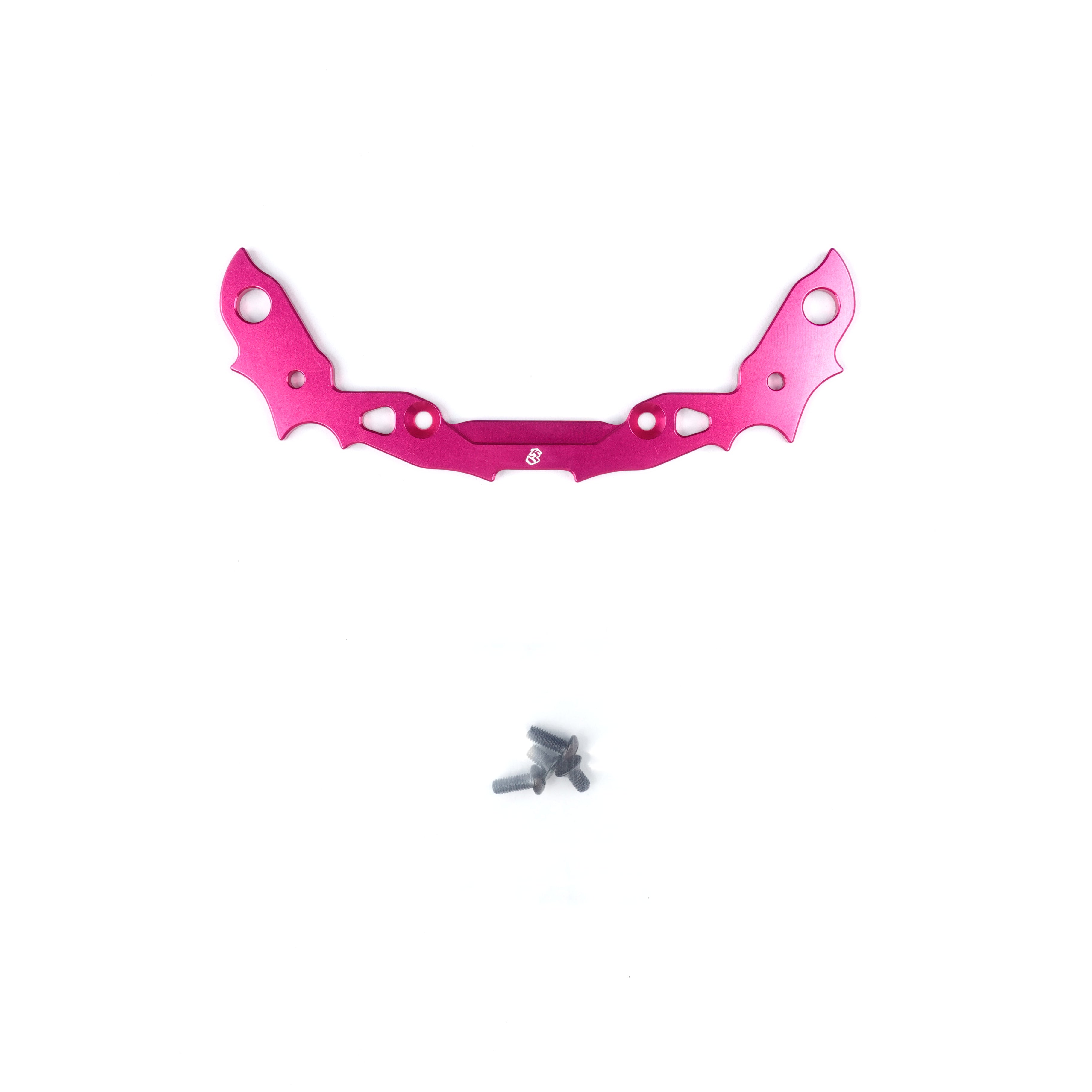3Racing Sakura SAK-D312/PK pare-choc supérieur alu rose D3
