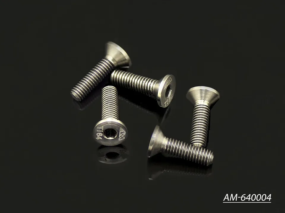 Arrowmax 64 AM-640004 vis titane M3x10 fraisée x5