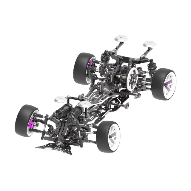 3Racing AuperD6.1 KIT-AUPERD6.1 kit drift 1/10 noir