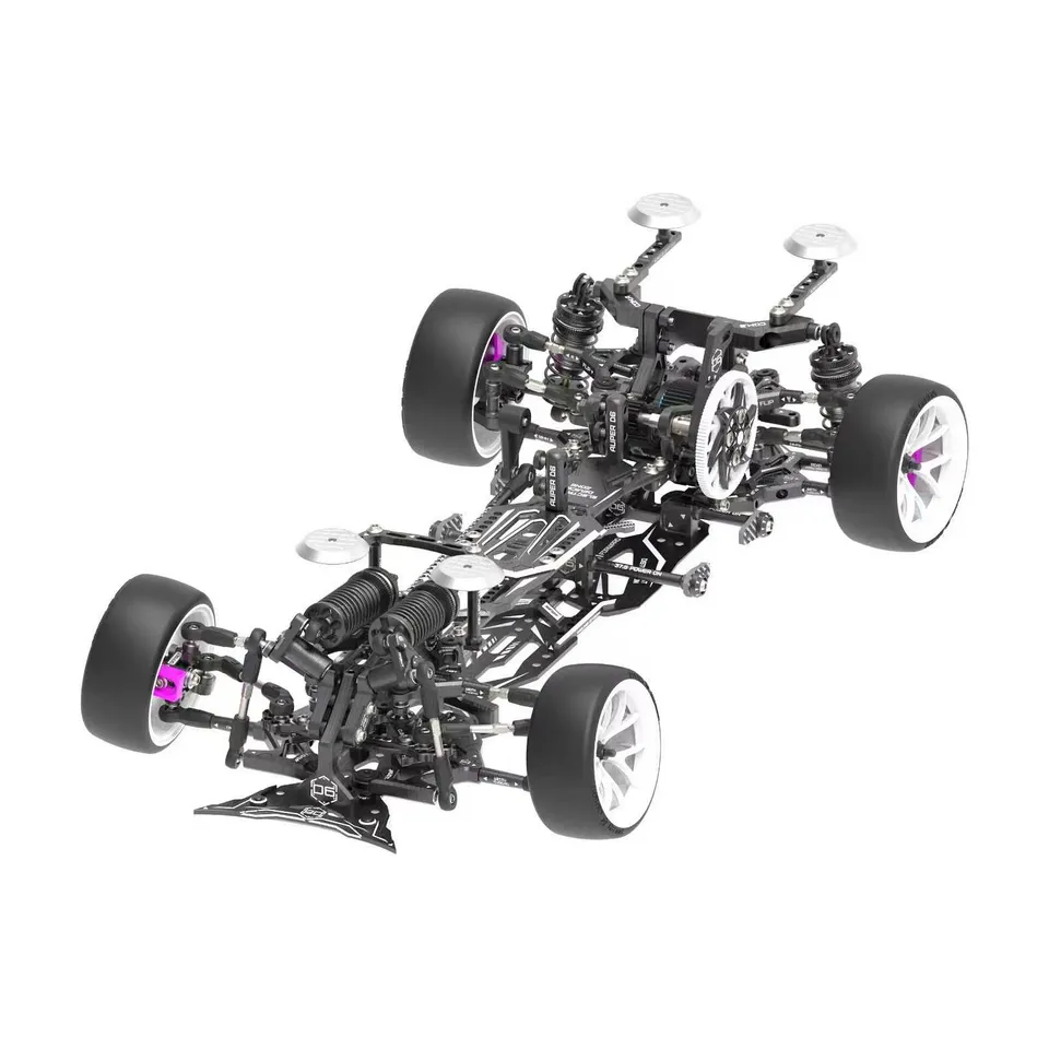 3Racing AuperD6.1 KIT-AUPERD6.1 kit drift 1/10 noir