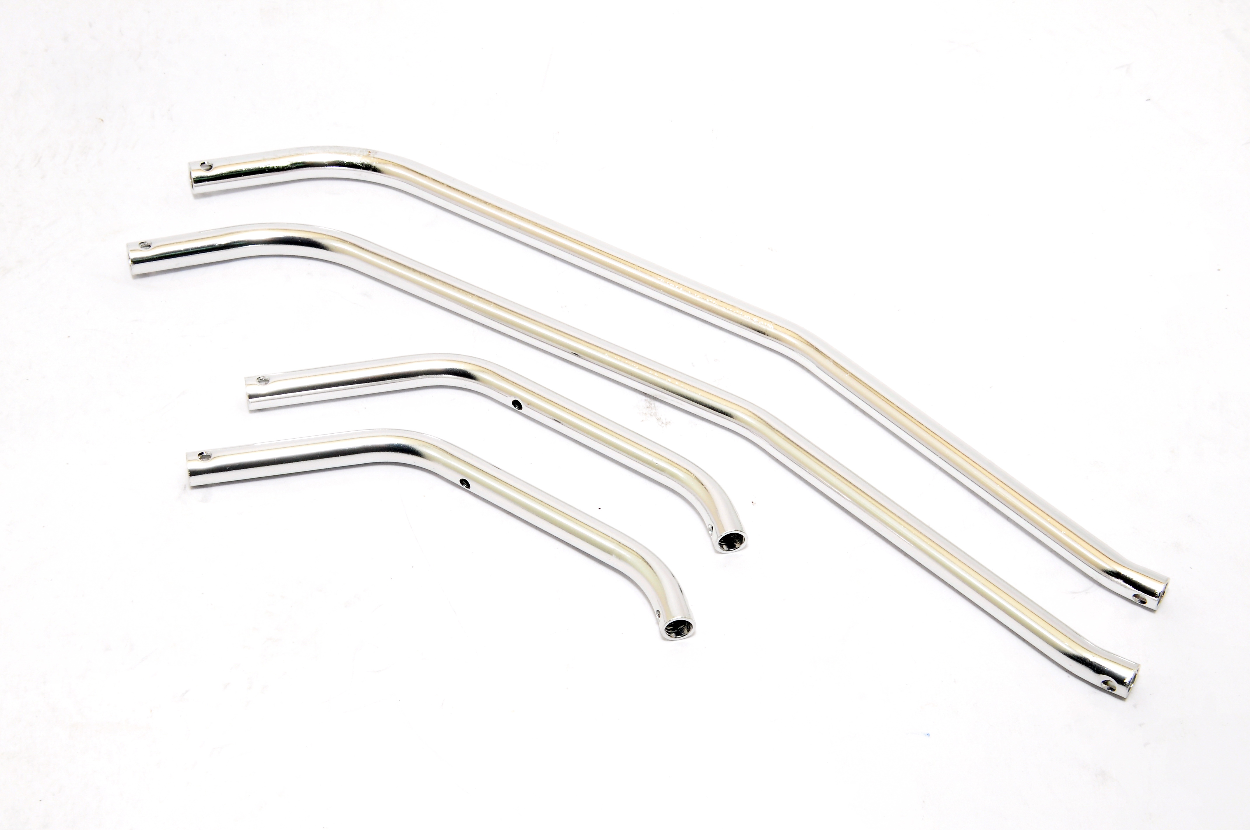 Hobao 91004S Tube Arceau Cage Latéral Arrière Argent