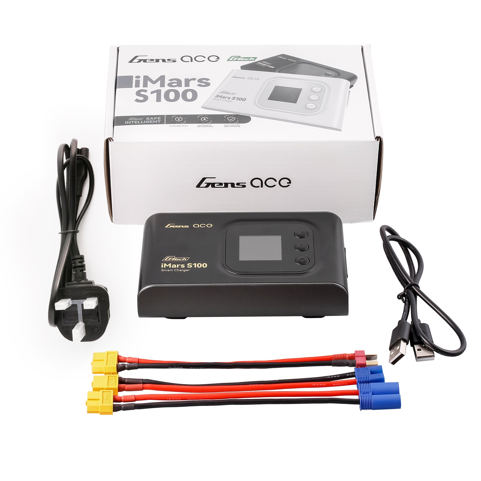 Gens Ace iMars S100 chargeur LiPo AC 100W 10A 2-6S