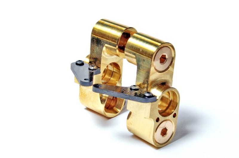 Hobao Upgrades OP-0166 fusées direction laiton + carbone